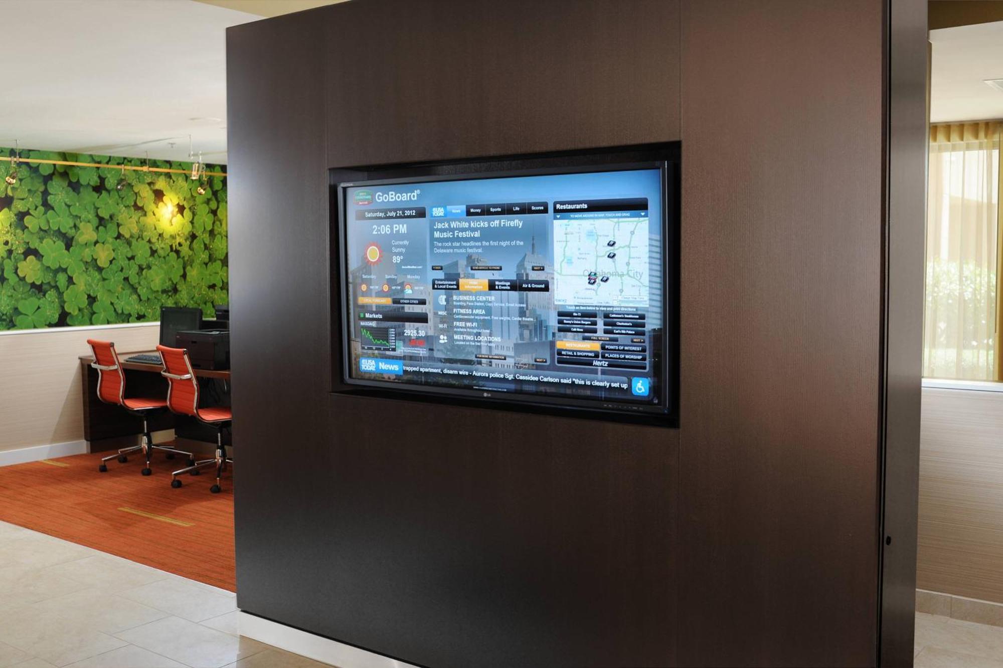 Courtyard By Marriott Oklahoma City Airport Buitenkant foto